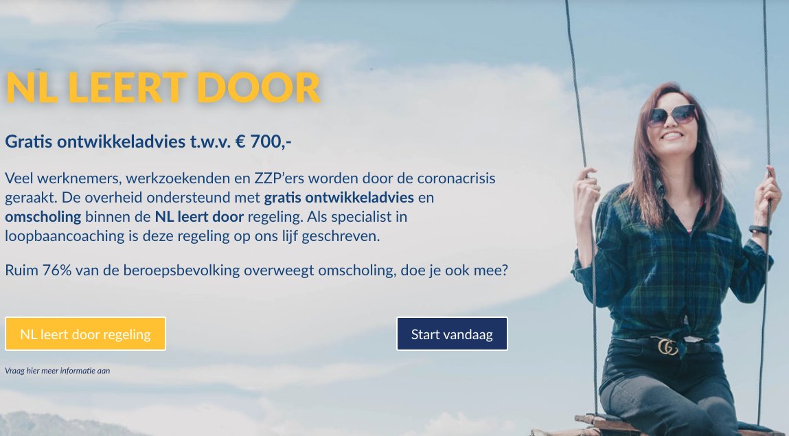 NL leert door - Gratis Ontwikkeladvies & Omscholing | Coaching.nl